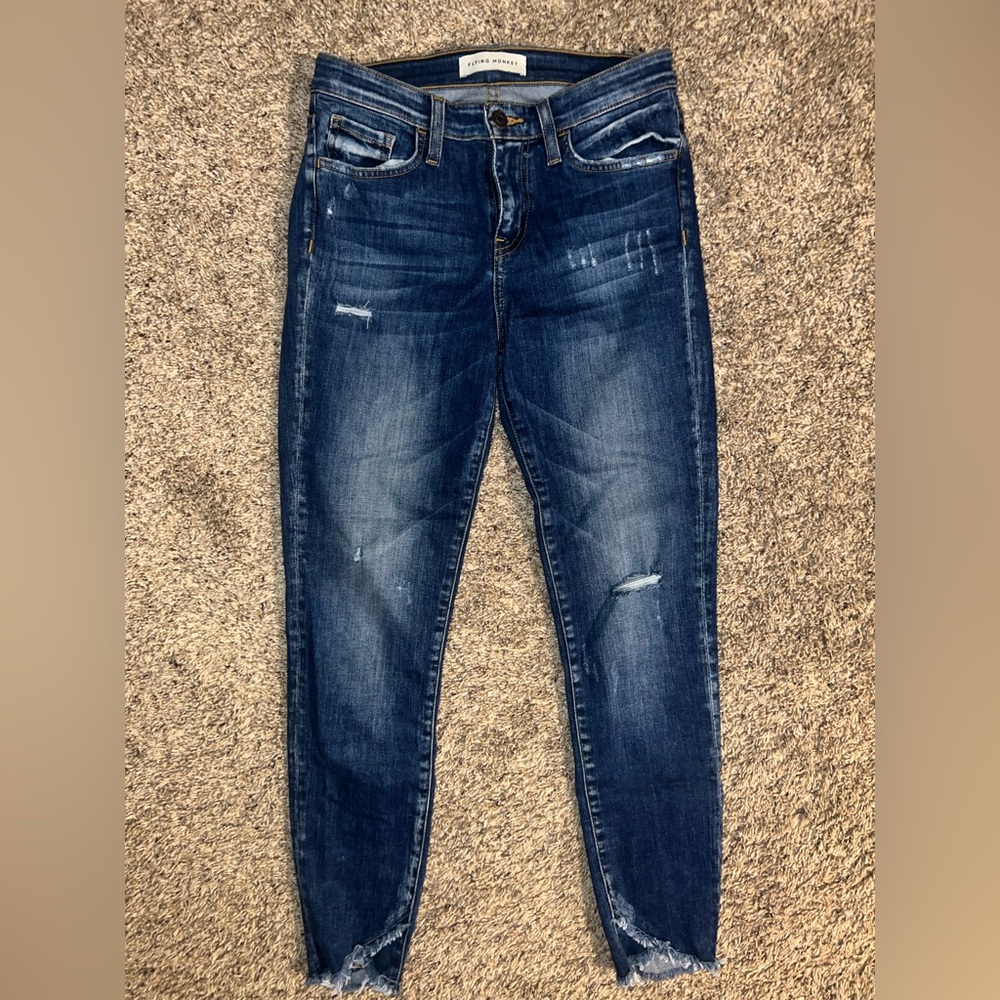 Flying Monkey Dark Blue Skinny Jeans 24